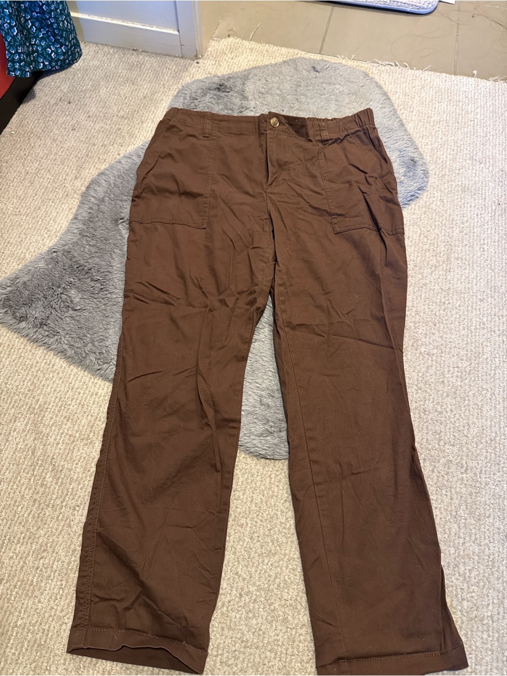 Old Navy Brown Women's Straight-Leg Jeans